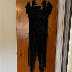 Torrid Black Cut-Out Jumpsuit
